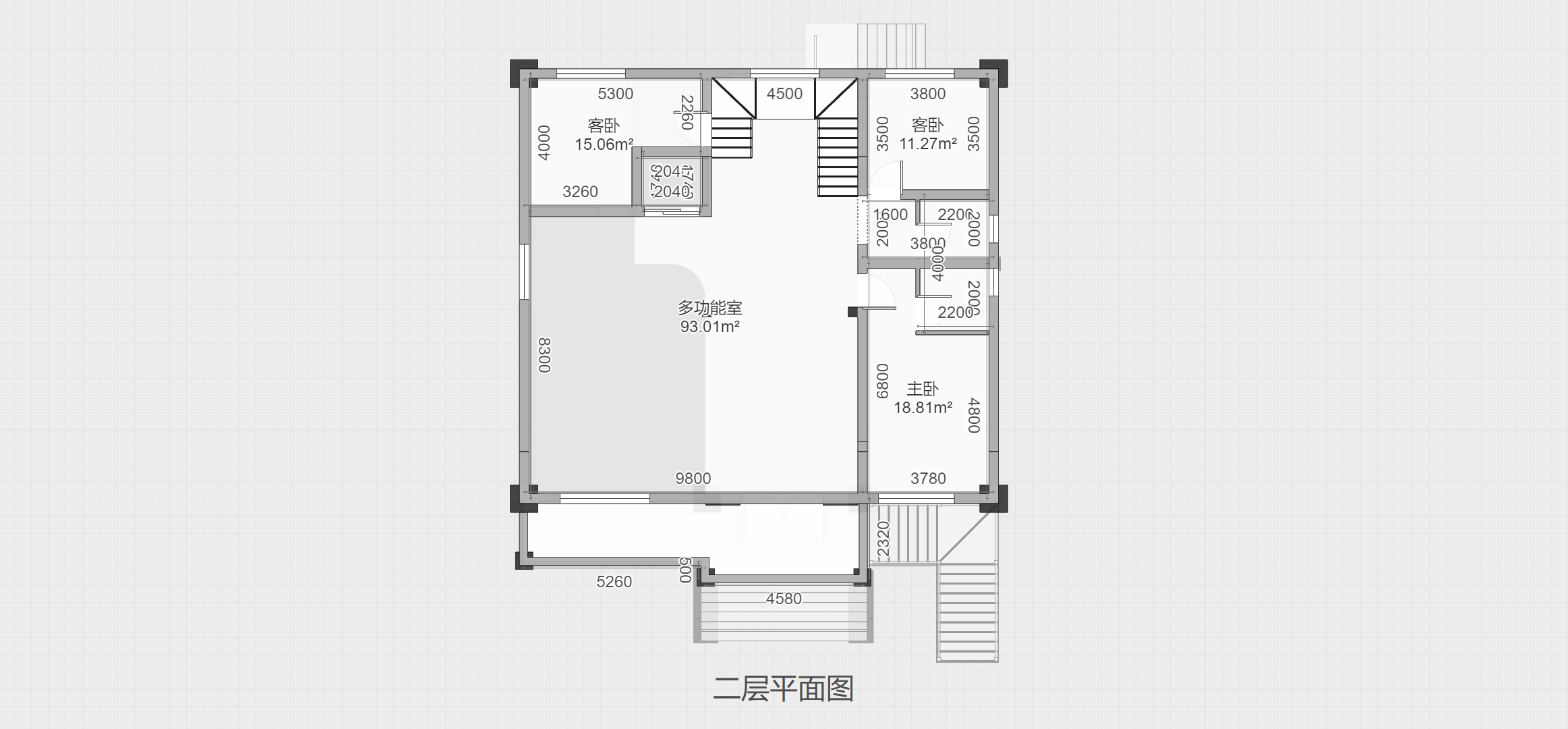 模袋云-别墅图纸