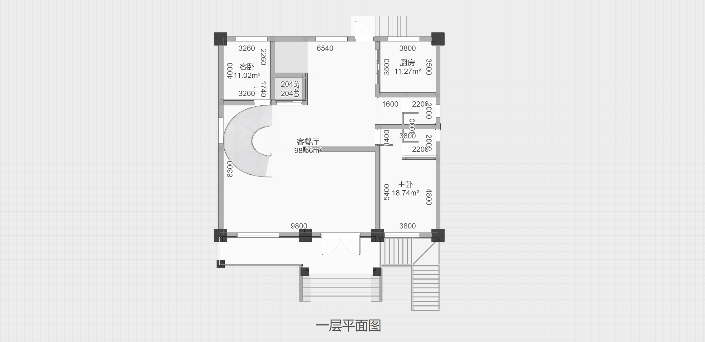 模袋云-别墅图纸